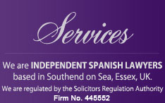 Services - Spanish Lawyer in UK